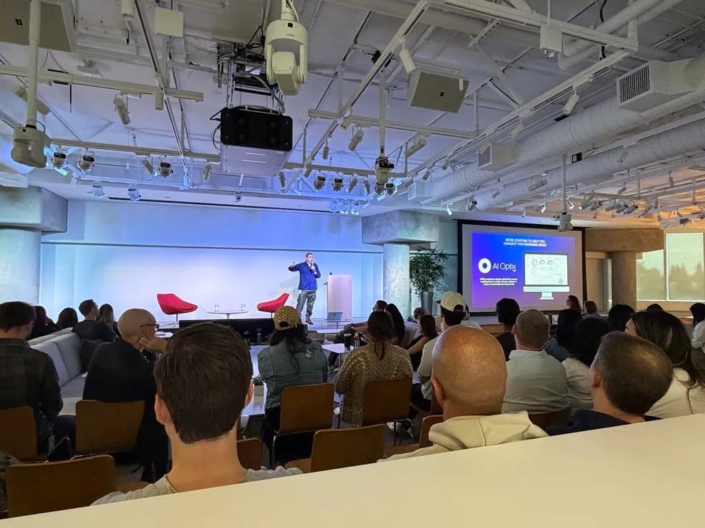 Sean Betts speaking at Apple Interactive Conference