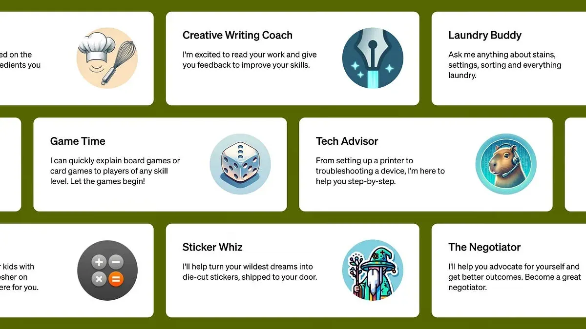 A collection of custom GPT examples.
